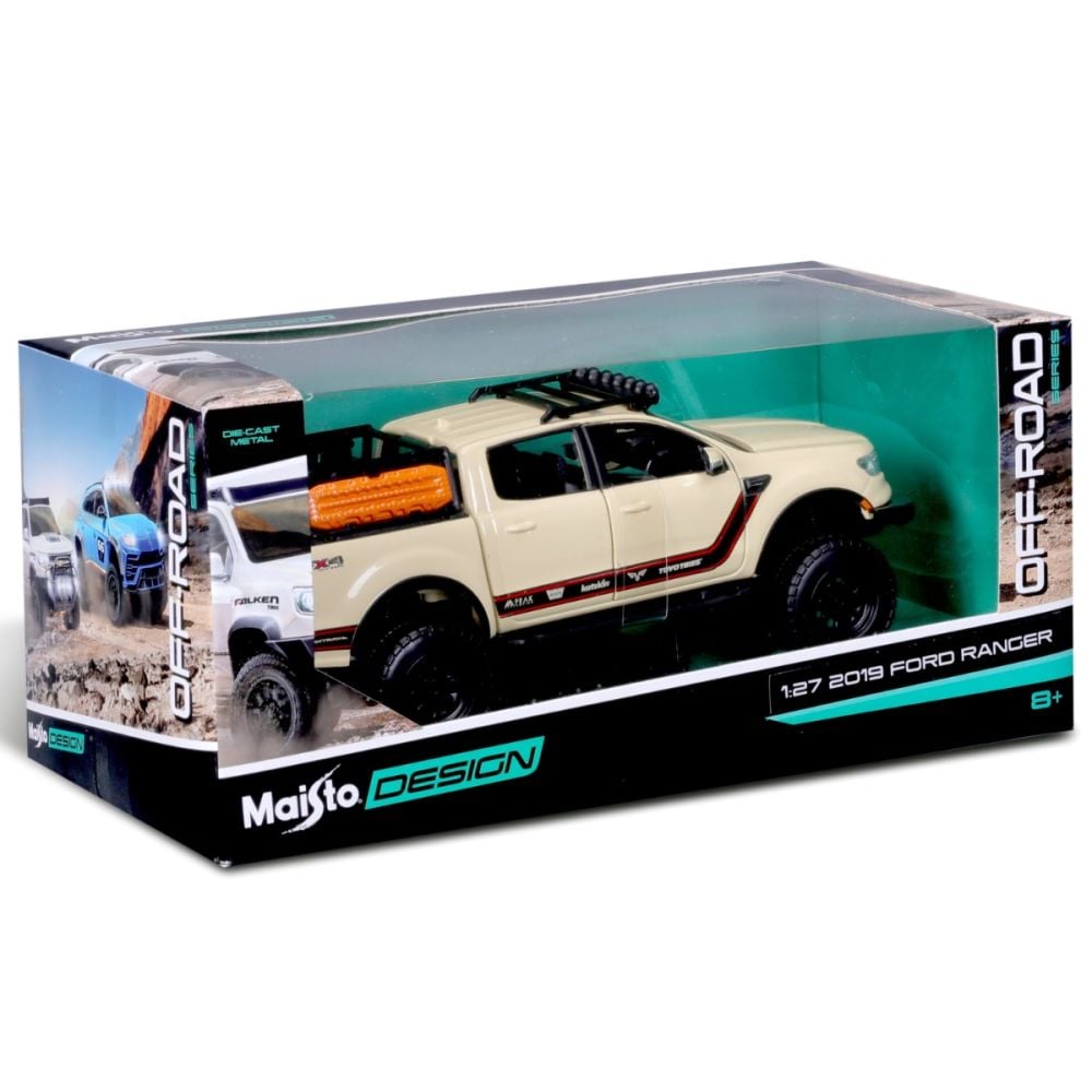 Masina din metal, Maisto, Off-Road Series, 2019 Ford Ranger, 1:27