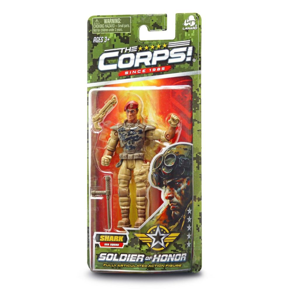 Set soldat cu accesorii, Lanard, The Corps Universe, Soldier of Honor