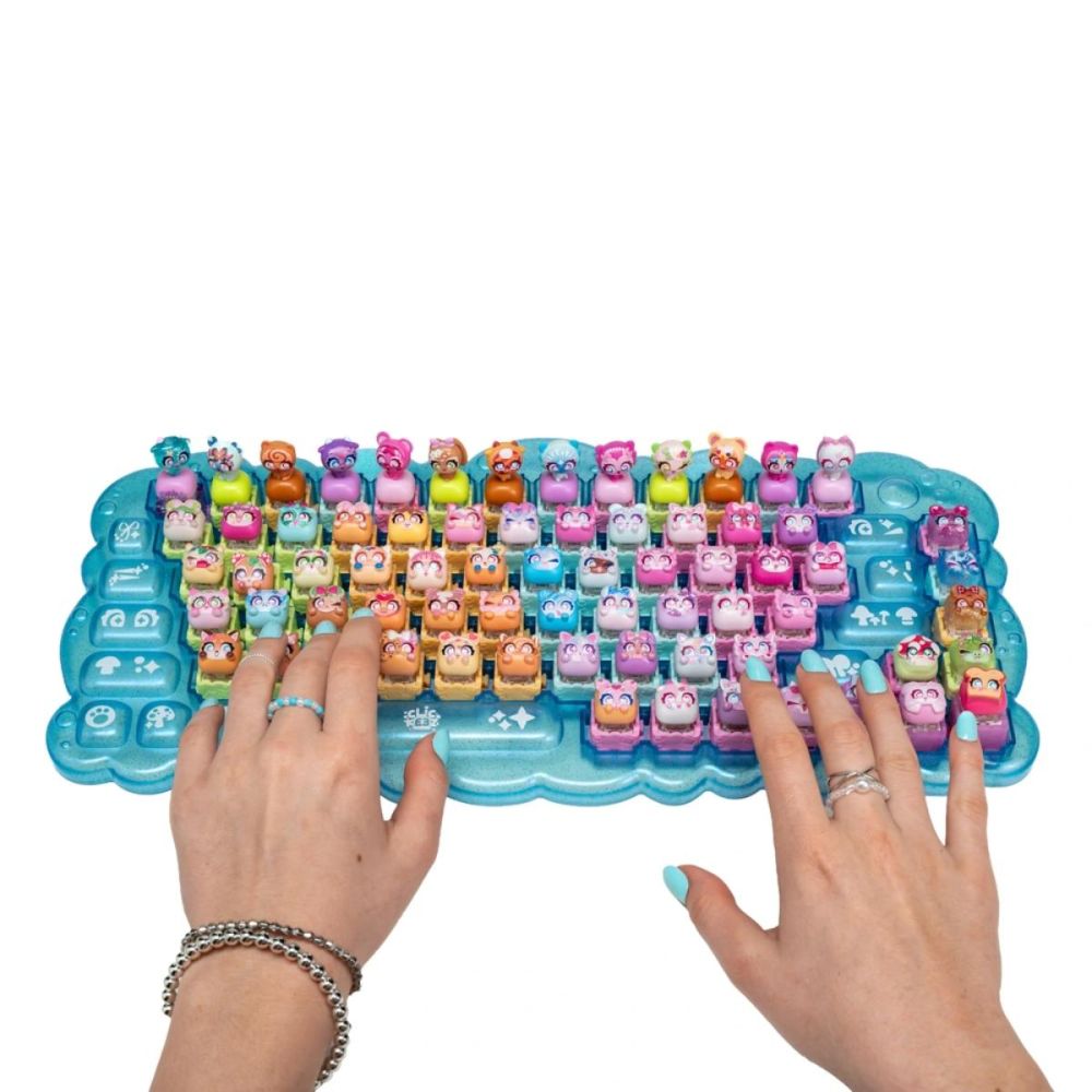 Set taste decorative, Clickeez, Keyboard Mega Pack, Bubble Pops Seria 3