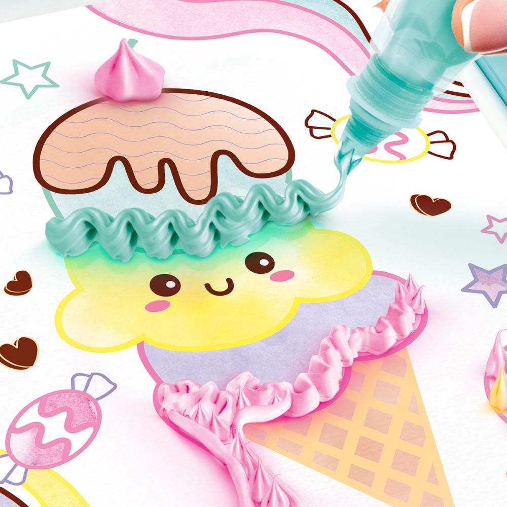 Set creativ de pictura, Art Lab, Fluffy Paint Studio | Noriel Set creativ de pictura, Art Lab, Fluffy Paint Studio | Noriel