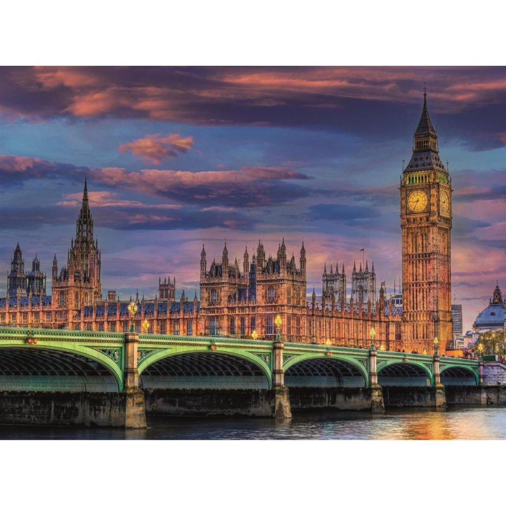 Puzzle Clementoni, Parlamentul din Londra, 500 piese