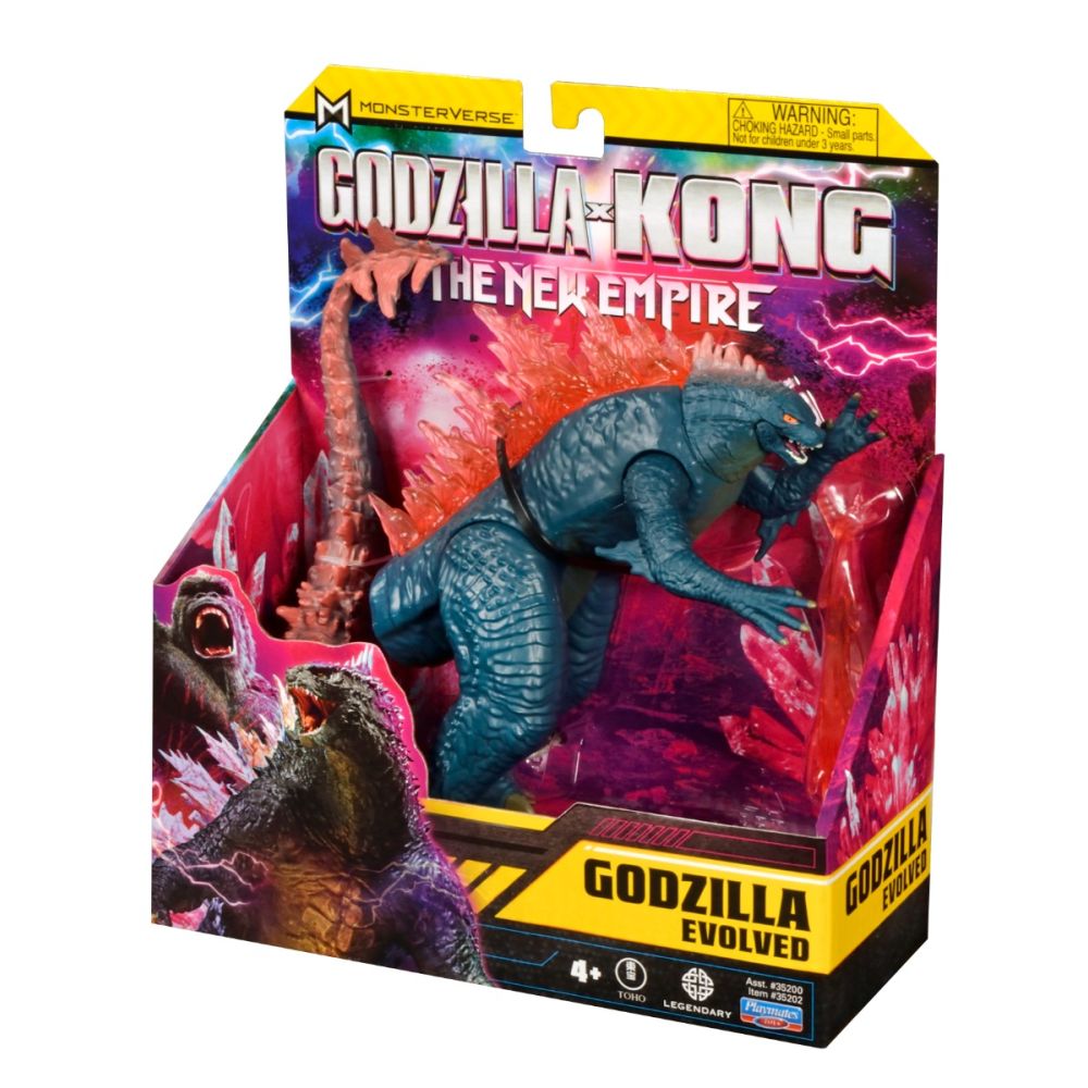 Figurina articulata cu accesoriu, Monsterverse, Godzilla Evolved, 15 cm