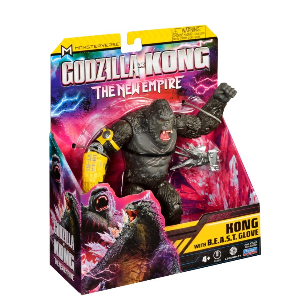 OneUp　KONGKONG Figurina articulata cu accesoriu, Monsterverse, Kong with