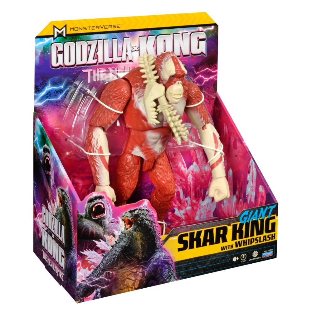 Figurina articulata, Monsterverse, Skar King with Whipslash Giant, 28 cm