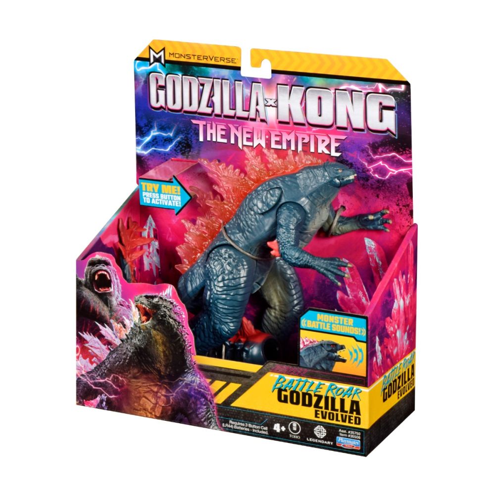 Figurina articulata cu sunete, Monsterverse, Battle Roar, Godzilla