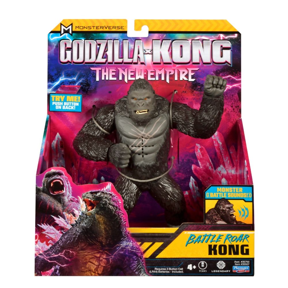 Figurina articulata cu sunete, Monsterverse, Kong, 18 cm | Noriel