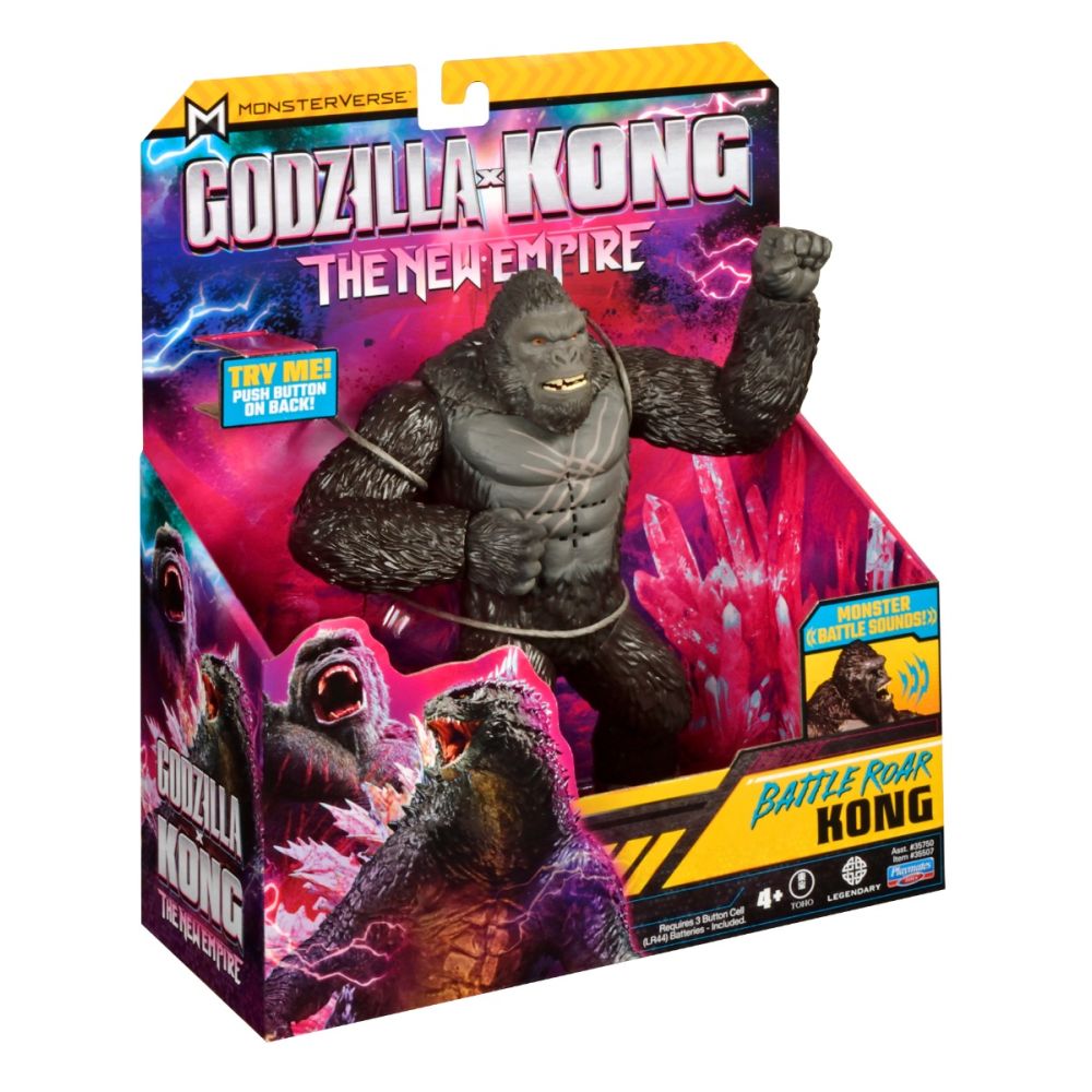 Figurina articulata cu sunete, Monsterverse, Kong, 18 cm | Noriel