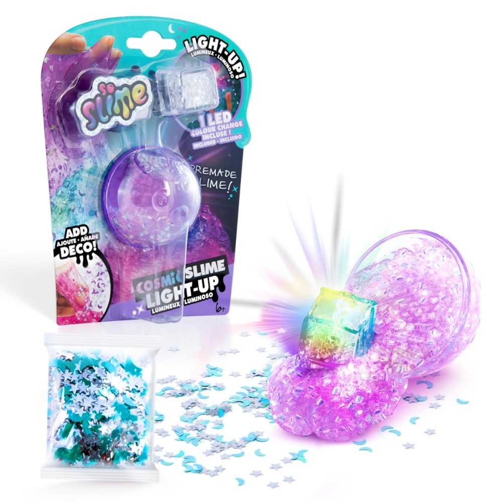 Slime cu LED, So Slime DIY, Cosmic Light-Up