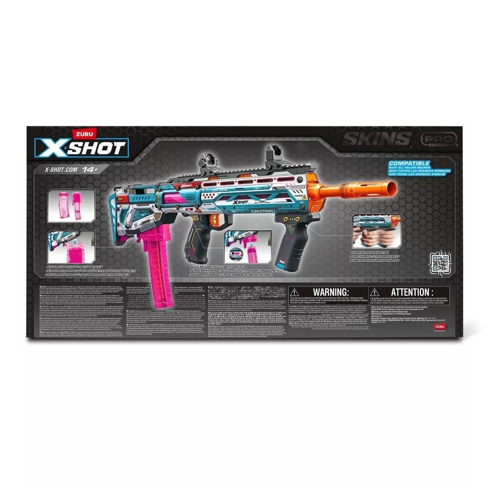 Arma de jucarie X-Shot, Skins Pro Series Longshot, 40 proiectile