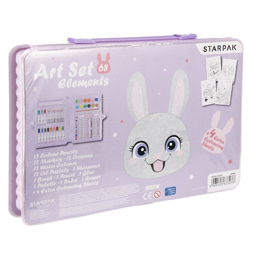 Set de pictura, Starpak, Rabbit, 68 buc