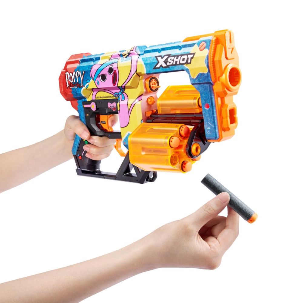 Blaster X-Shot, Excel Skins Dread, Kissy, 12 proiectile