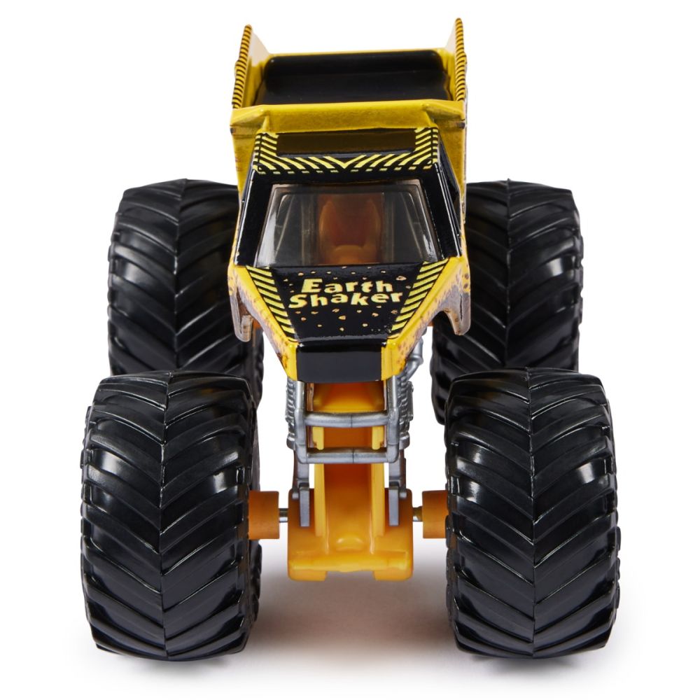Set 2 masini, Monster Jam, Bad Company Vs Earth Shaker, 1:64, 20144308