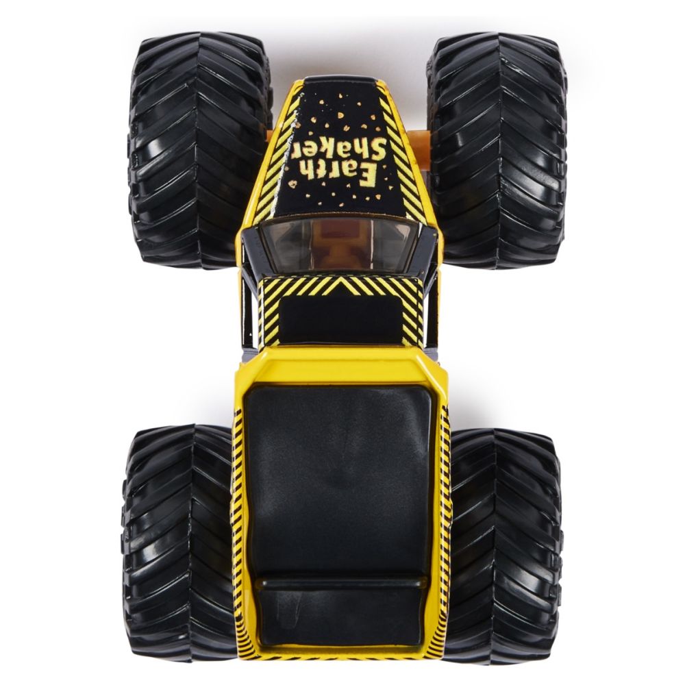 Set 2 masini, Monster Jam, Bad Company Vs Earth Shaker, 1:64, 20144308