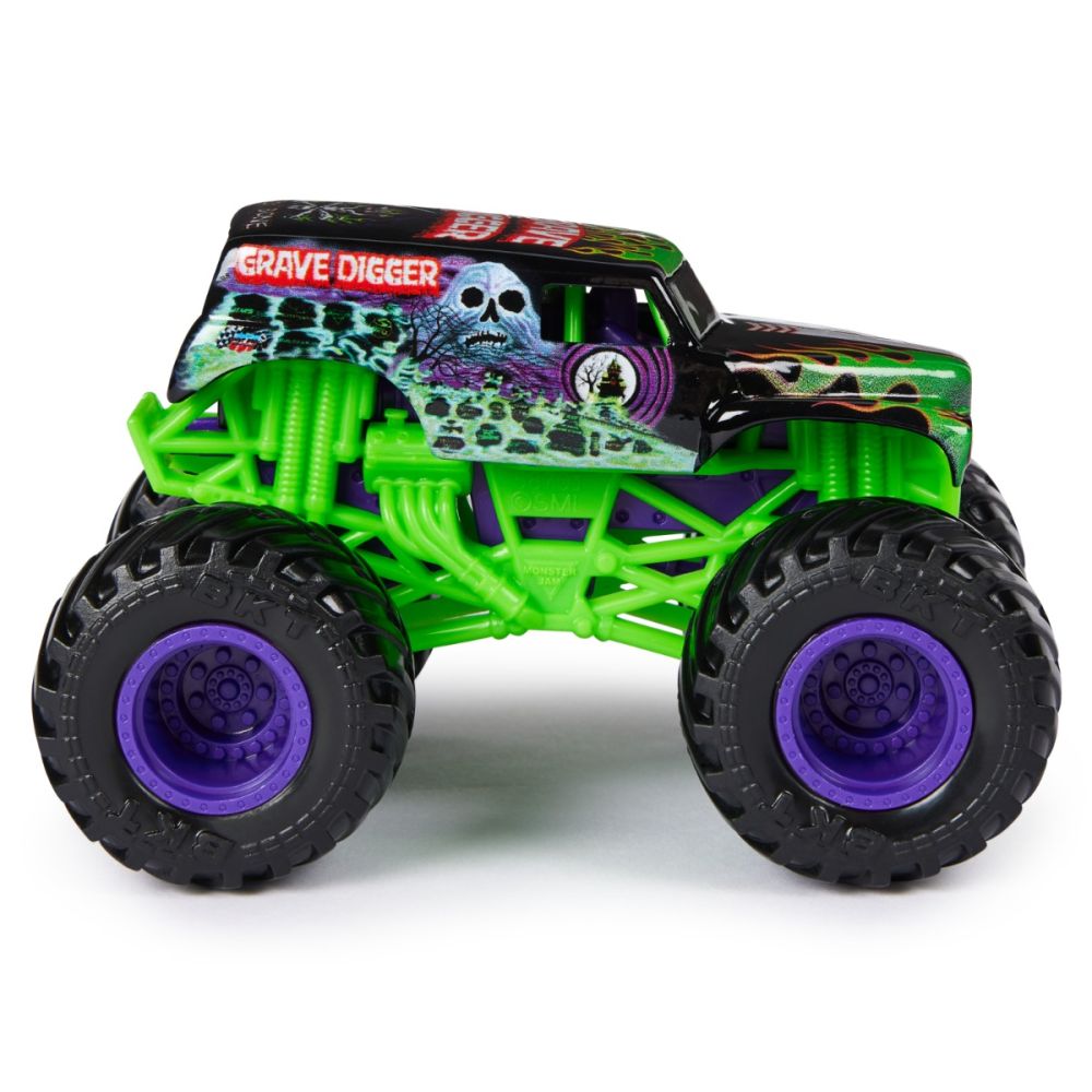 Set 2 masini, Monster Jam, Grave Digger Vs Grave Digger The Legend, 1:64, 20144309