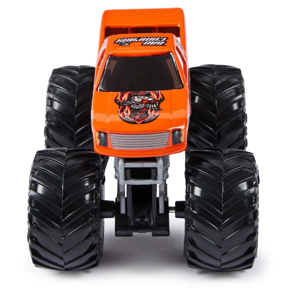 Set 2 masini, Monster Jam, Bad Company Vs Earth Shaker, 1:64, 20144308