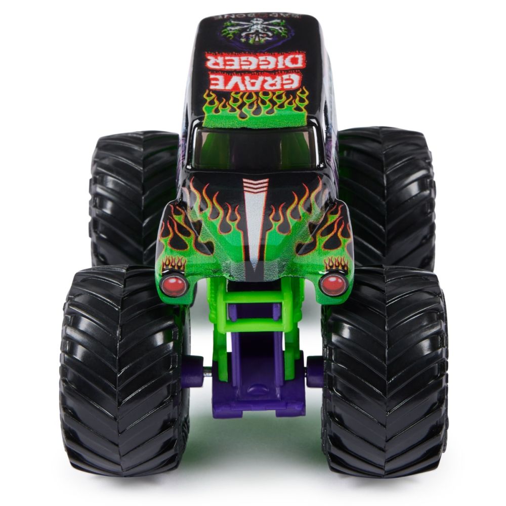 Set 2 masini, Monster Jam, Grave Digger Vs Grave Digger The Legend, 1:64, 20144309