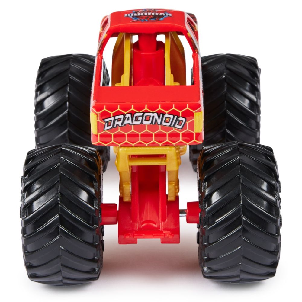 Set 2 masini, Monster Jam, Bakugan Dragonoid Vs Dragonoid, 1:64, 20144306