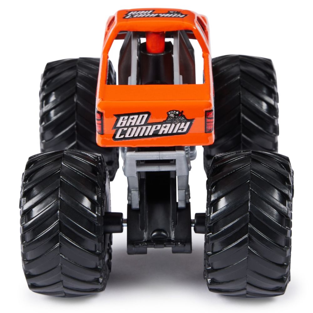 Set 2 masini, Monster Jam, Bad Company Vs Earth Shaker, 1:64, 20144308