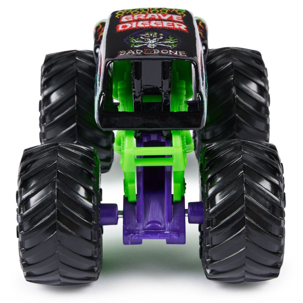 Set 2 masini, Monster Jam, Grave Digger Vs Grave Digger The Legend, 1:64, 20144309