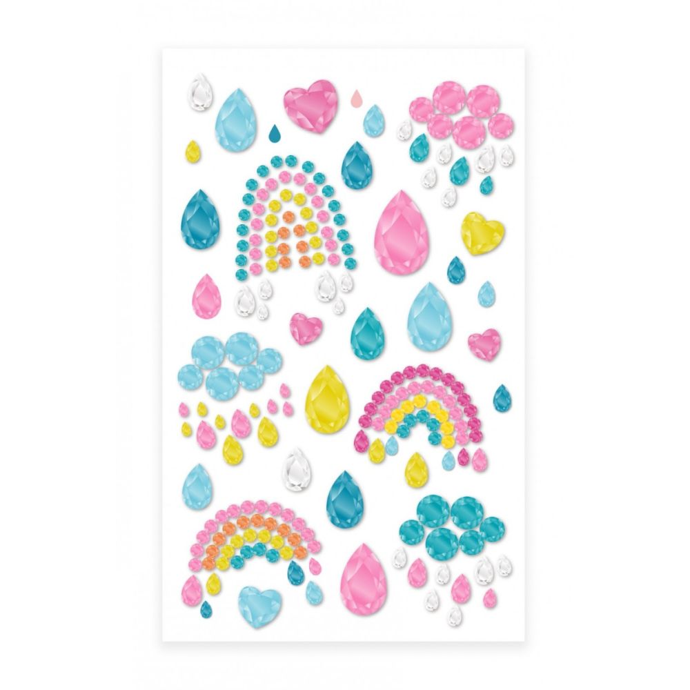 Set abtibilduri, Avenir, Gem Stickers, Rainbow