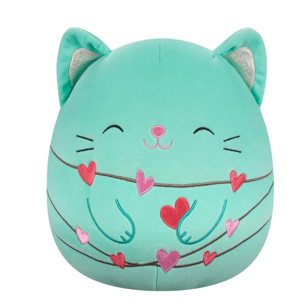 Jucarie de plus, Squishmallows, Pisicuta Charisma, 19 cm