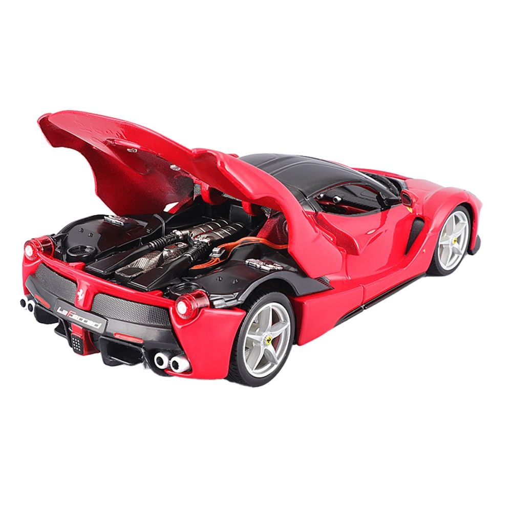 Set constructie masinuta metalica, Maisto, LaFerrari, Assembly Line, 40 piese 1:24