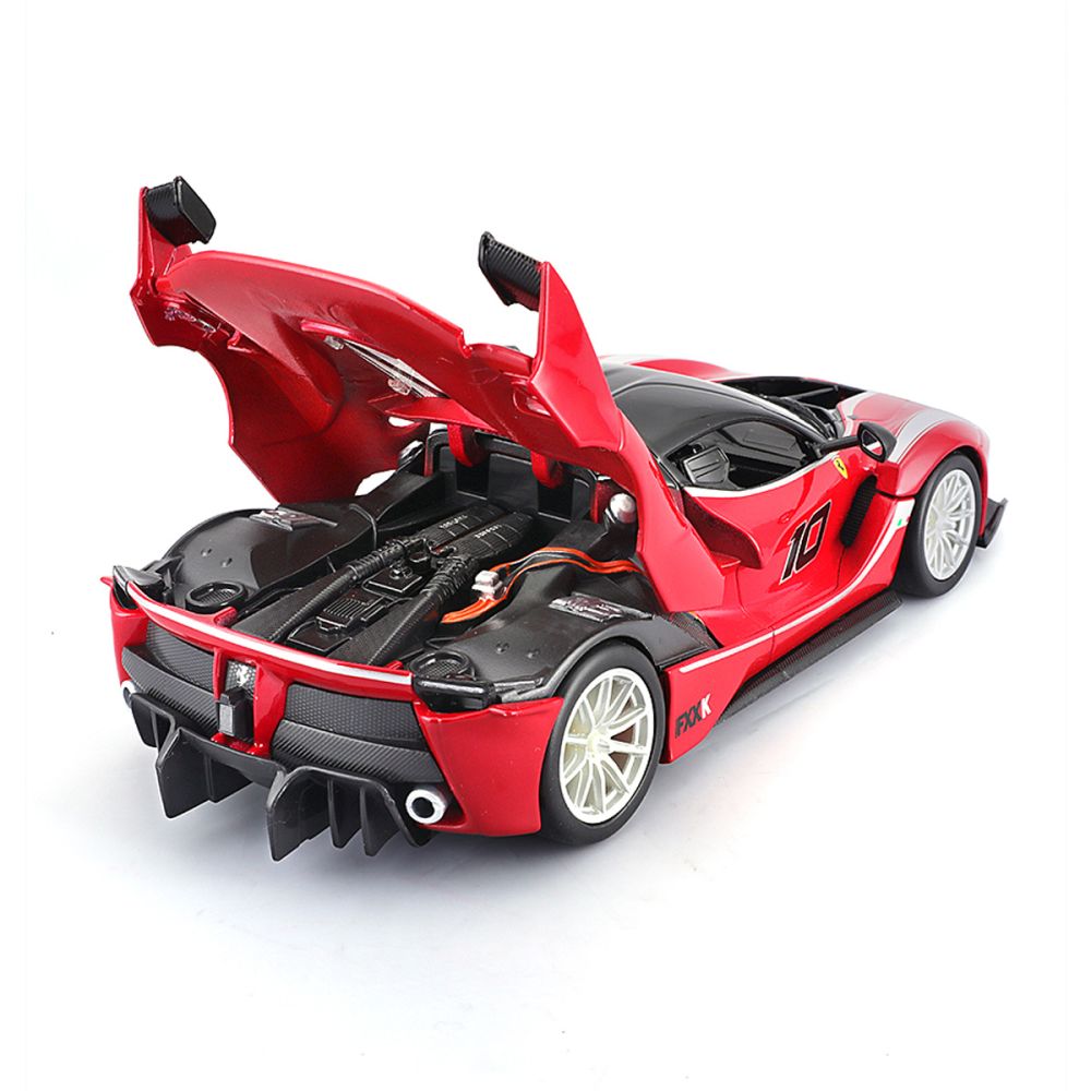 Set constructie masinuta metalica, Maisto, LaFerrari FXX, Assembly Line, 35 piese 1:24