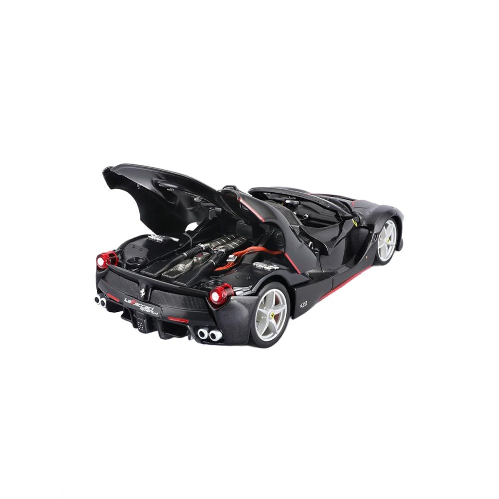 Set constructie masinuta metalica, Maisto, LaFerrari Aperta, 40 piese, 1:24, Negru