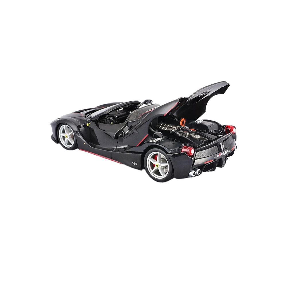 Set constructie masinuta metalica, Maisto, LaFerrari Aperta, 40 piese, 1:24, Negru