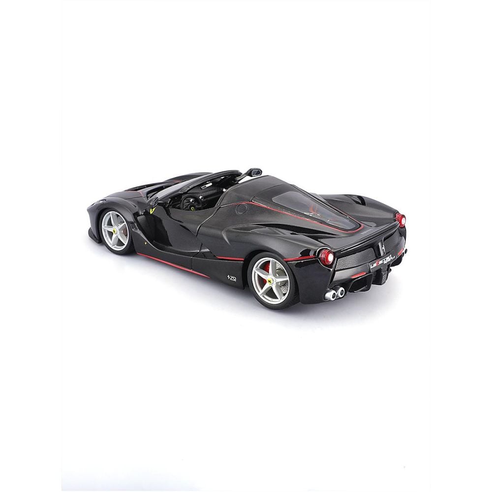 Set constructie masinuta metalica, Maisto, LaFerrari Aperta, 40 piese, 1:24, Negru