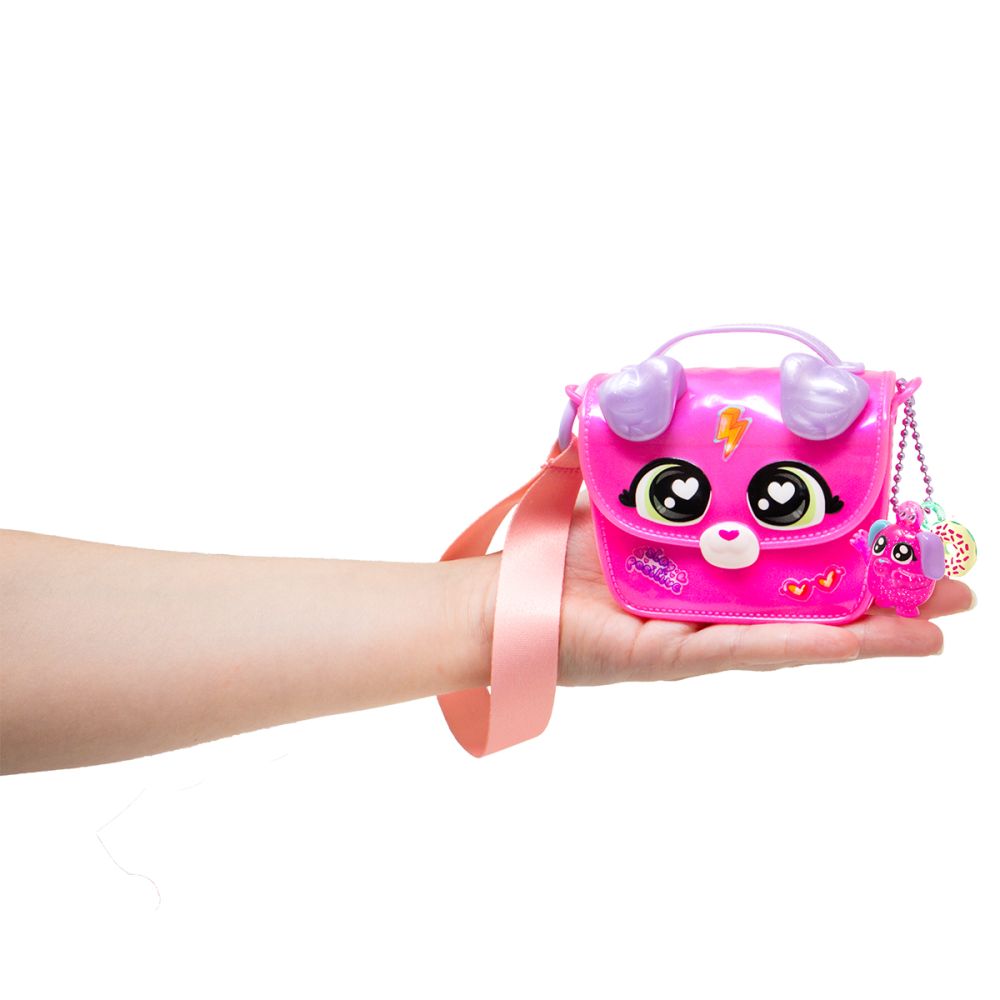 Set figurina cu accesorii in poseta, Glam Buddies, Puppies Mini