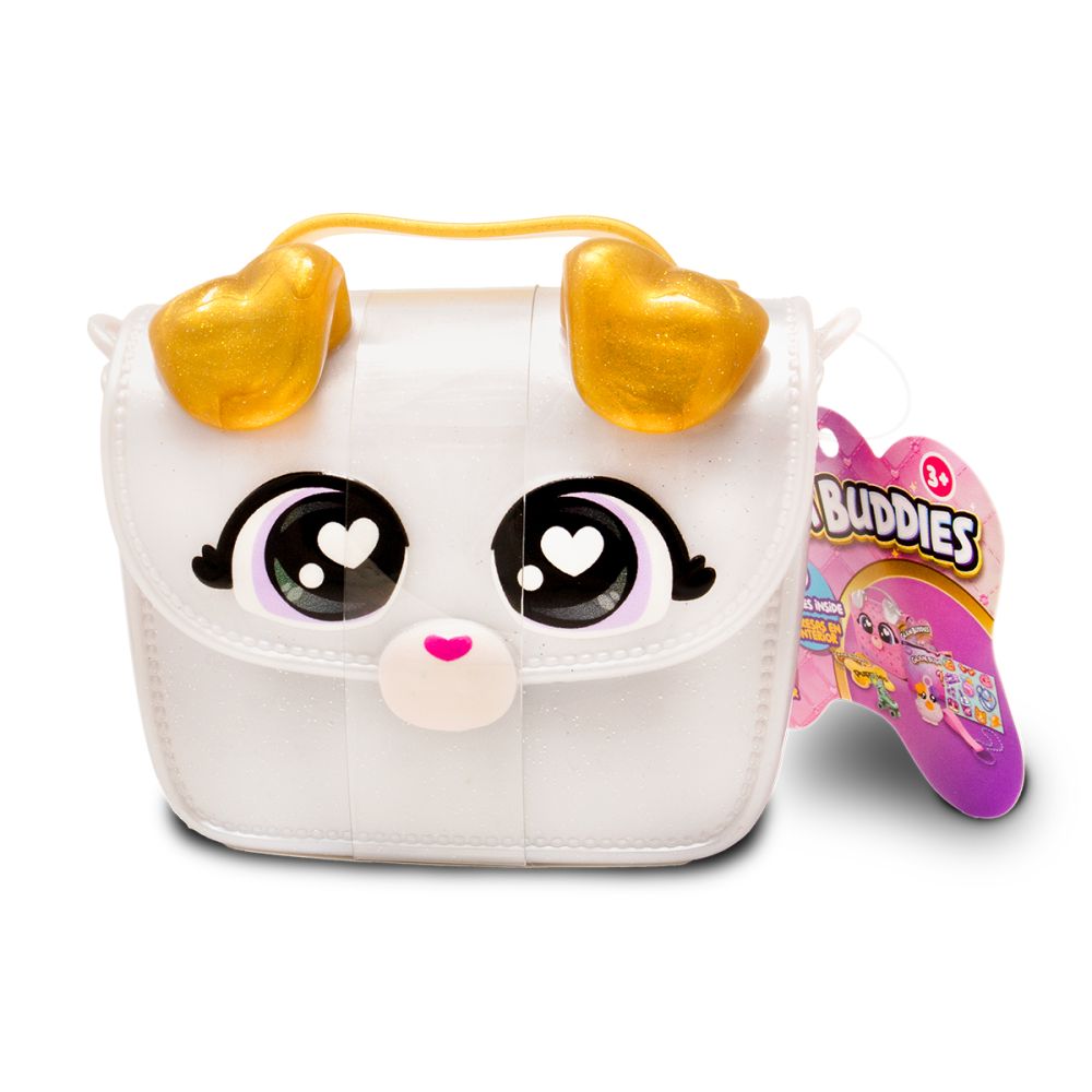 Set figurina cu accesorii in poseta, Glam Buddies, Puppies Mini