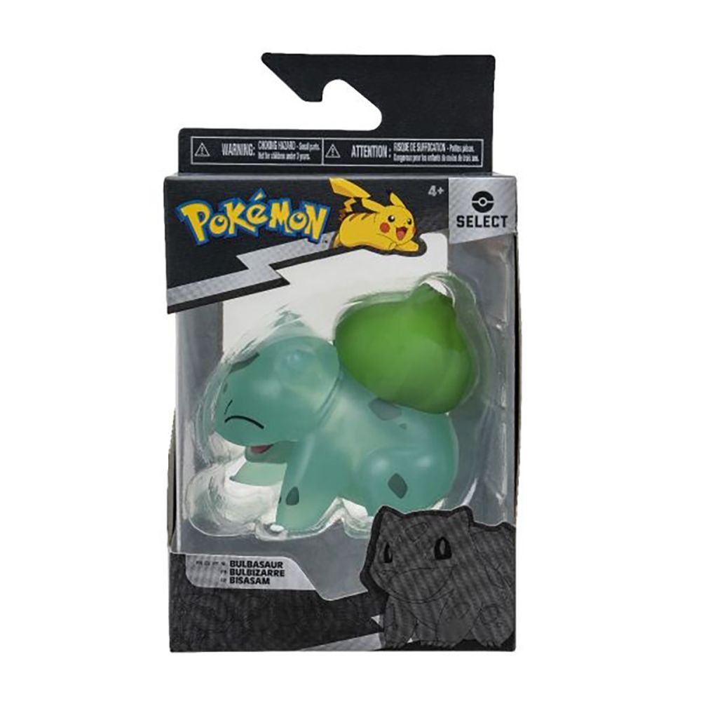 Figurina Pokemon, Select Translucent, Bulbasaur, 7 cm