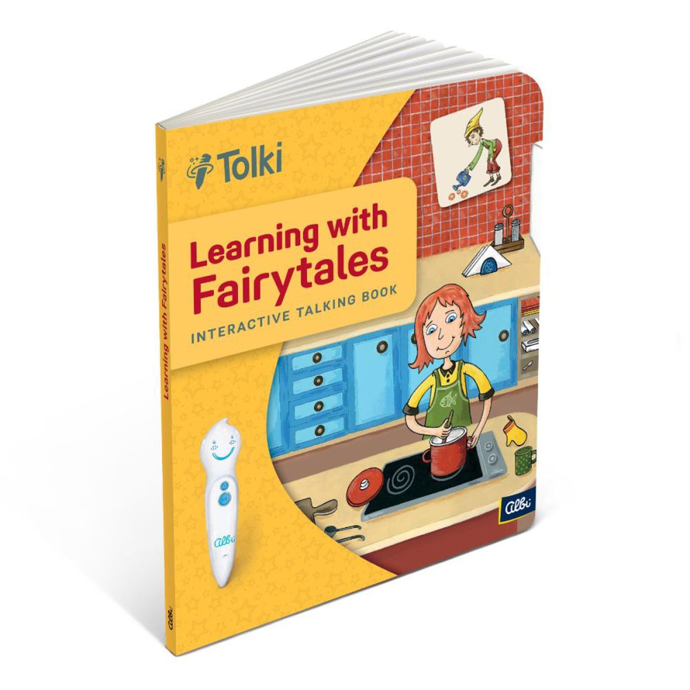 Carte interactiva, Raspundel Istetel, Learning with Fairytales (Limba Engleza)