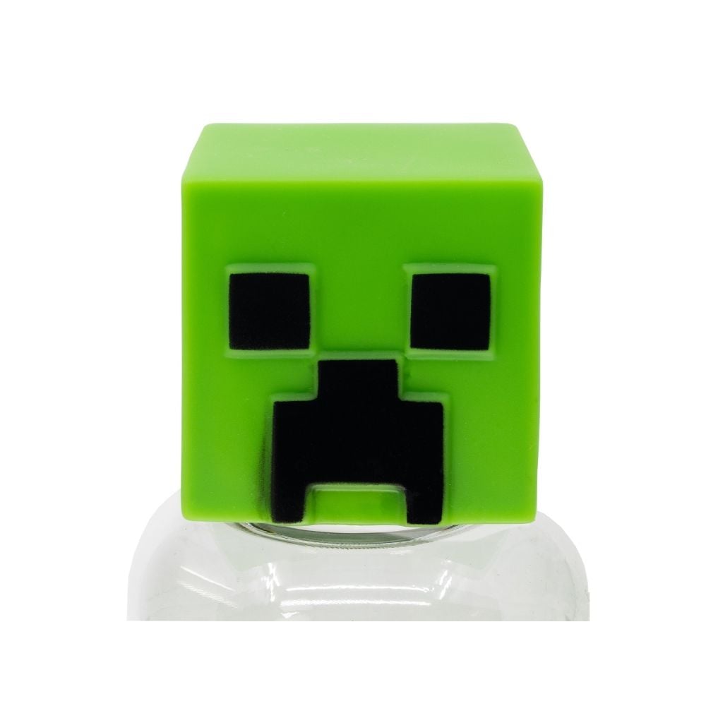 Sticla din plastic, Stor, Minecraft, 560 ml