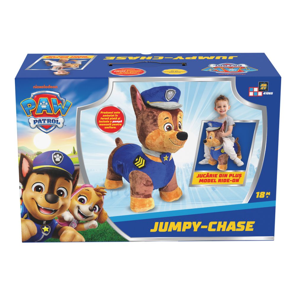 Jucarie de plus gonflabila, Paw Patrol, Jumpy Chase