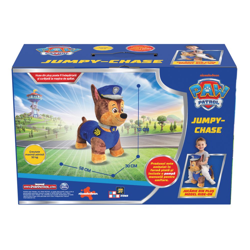Jucarie de plus gonflabila, Paw Patrol, Jumpy Chase