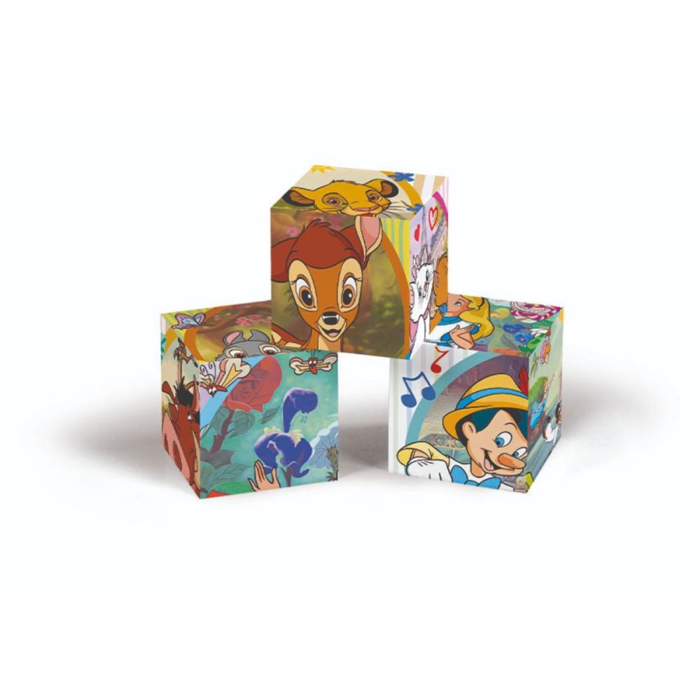 Puzzle Clementoni, Disney Classics, 12 cuburi