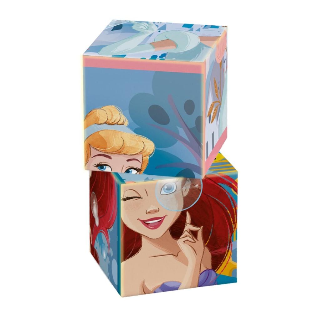 Puzzle Clementoni, Disney Princess, 12 cuburi