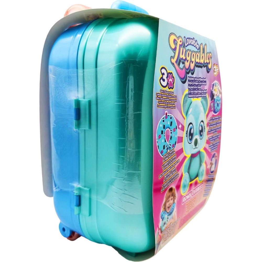 Jucarie de plus si accesorii in troler, Lovables Luggables, Romy Everest