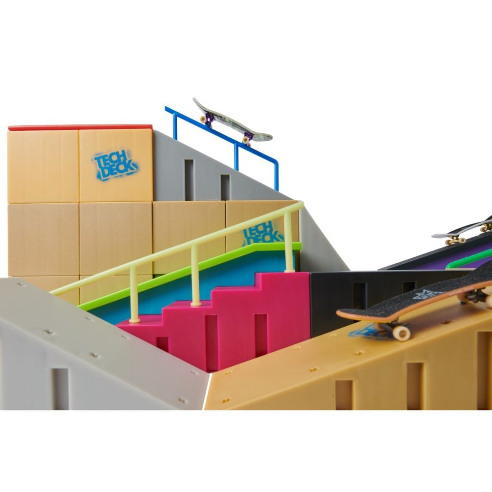 Set mini rampe, Tech Deck, Neon Mega Park X-Connect, 6063752
