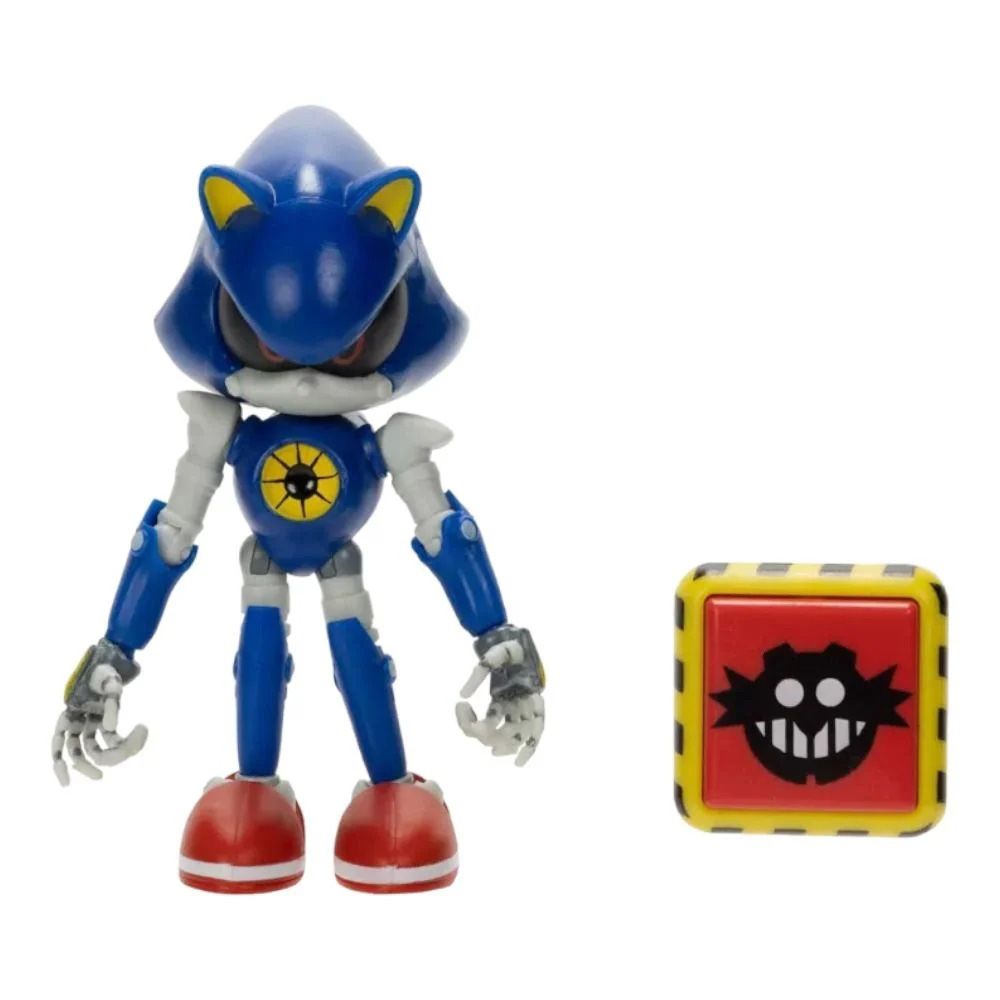 Figurina articulata, Sonic the Hedgehog, Metal Sonic, 10 cm