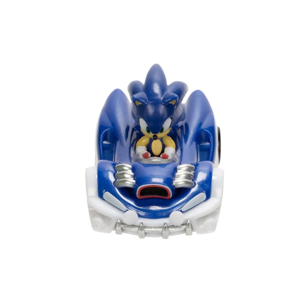 Masinuta din metal cu figurina, Sonic the Hedgehog, 1:64