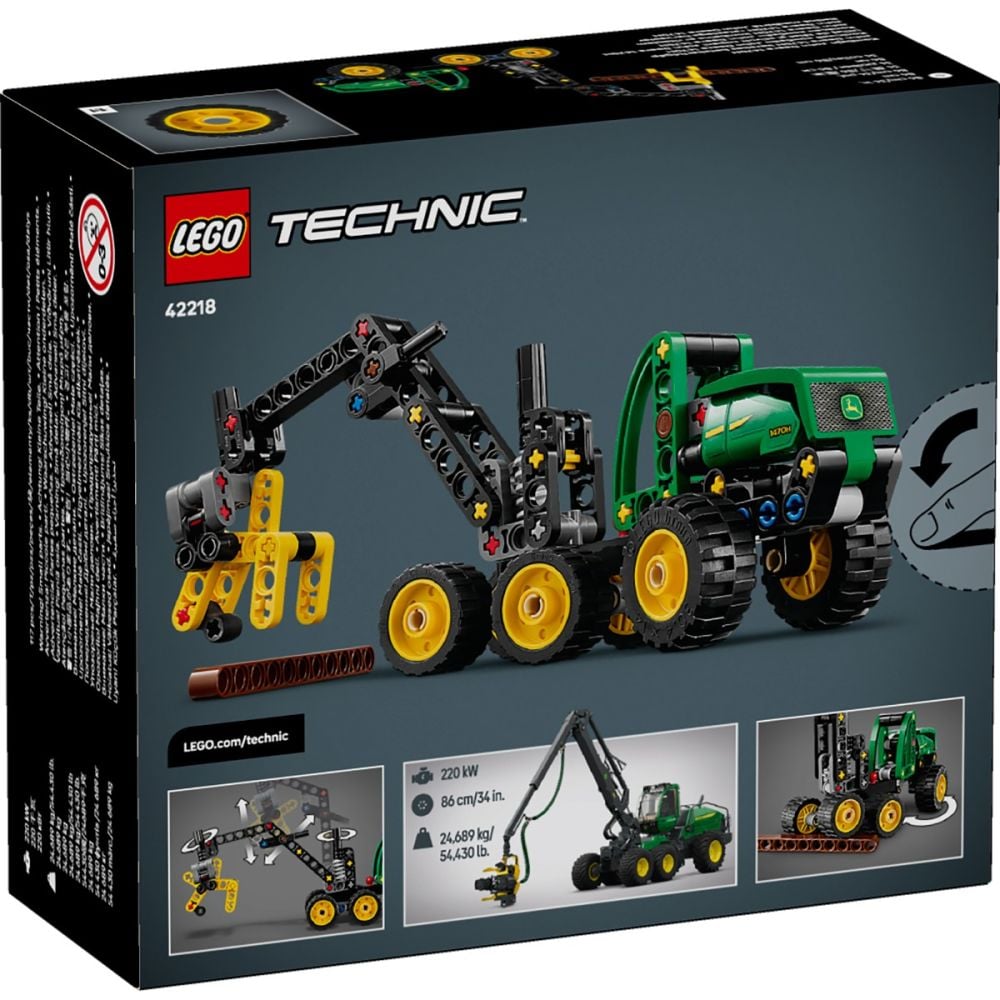 LEGO® Technic - Utilaj de taiat si stivuit copaci John Deere 1470H (42218)