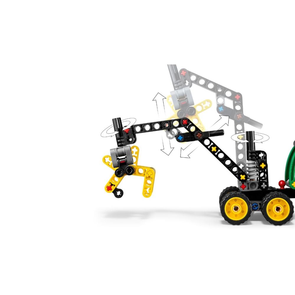 LEGO® Technic - Utilaj de taiat si stivuit copaci John Deere 1470H (42218)