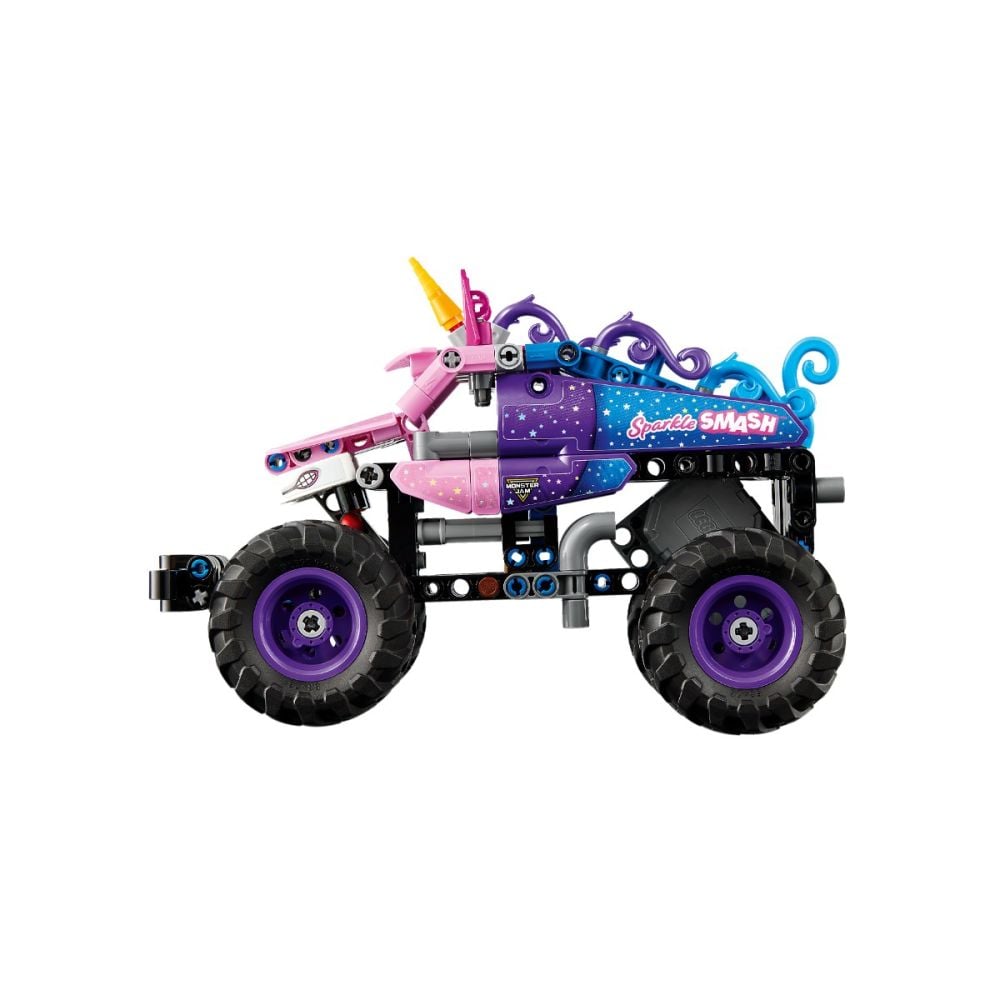 LEGO® Technic - Monster Jam Sparkle Smash cu motor cu arc (42220)
