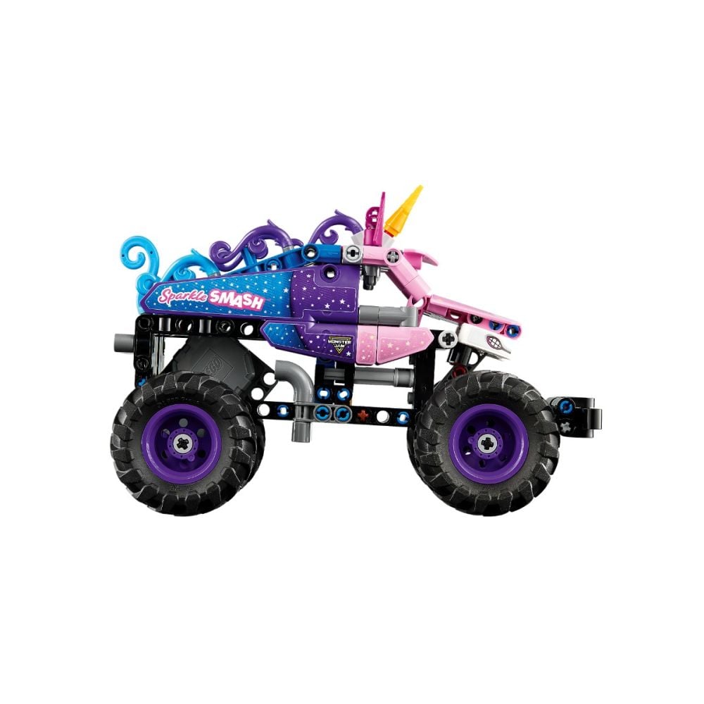 LEGO® Technic - Monster Jam Sparkle Smash cu motor cu arc (42220)
