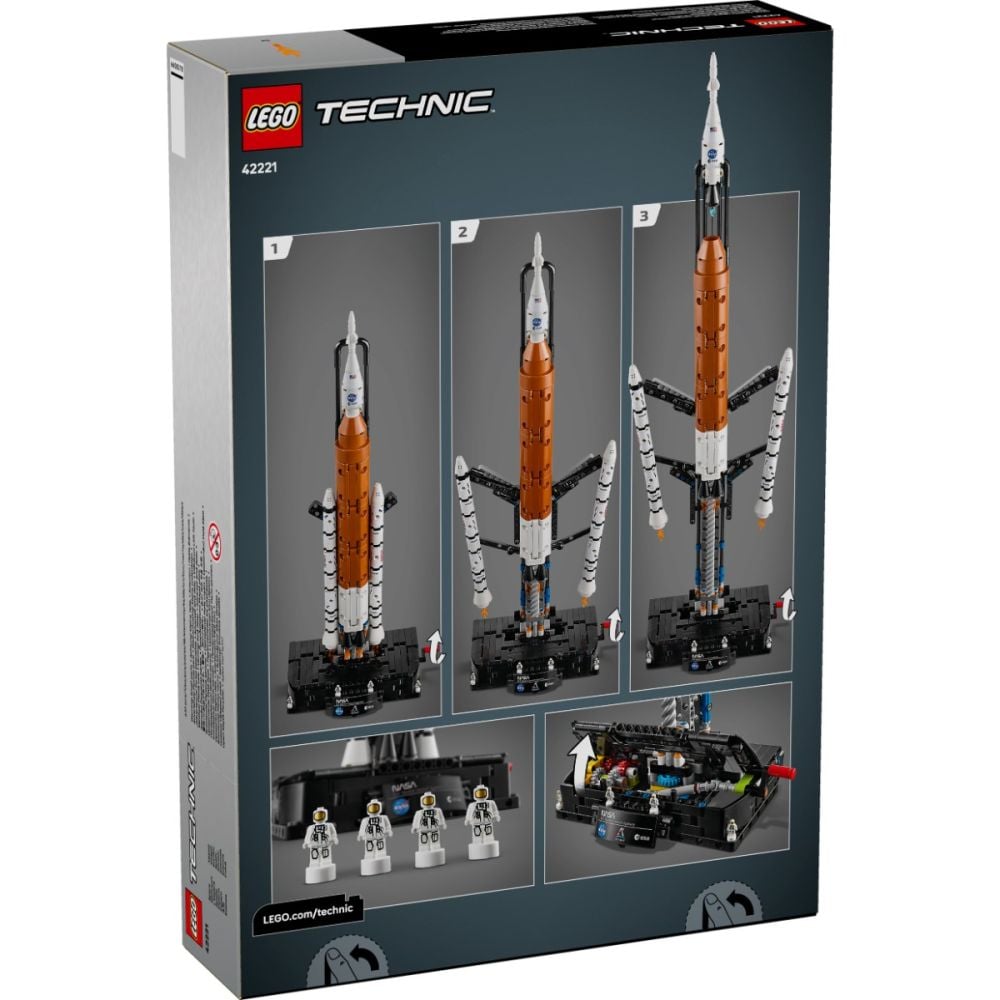 LEGO® Technic - Racheta sistemului de lansare spatiala NASA Artemis (42221)