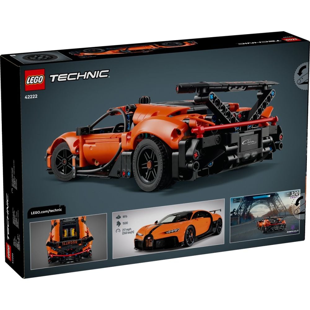 LEGO® Technic - Hipermasina Bugatti Chiron Pur Sport (42222)