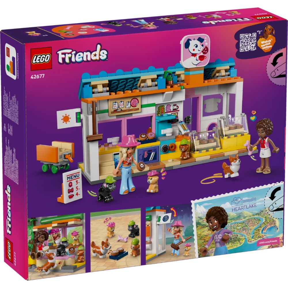 LEGO® Friends - Brutarie cu bunatati pentru caini (42677)